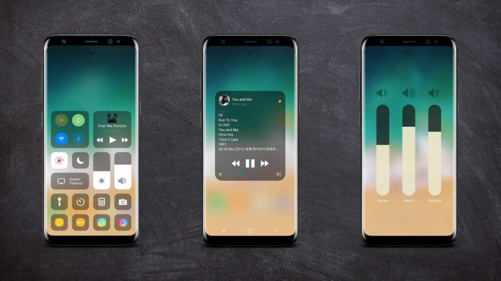 Control Center iOS 15 - best ios launcher for android